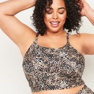 Light Support PowerSoft Plus-Size Long-Line Sports Bra (2X)